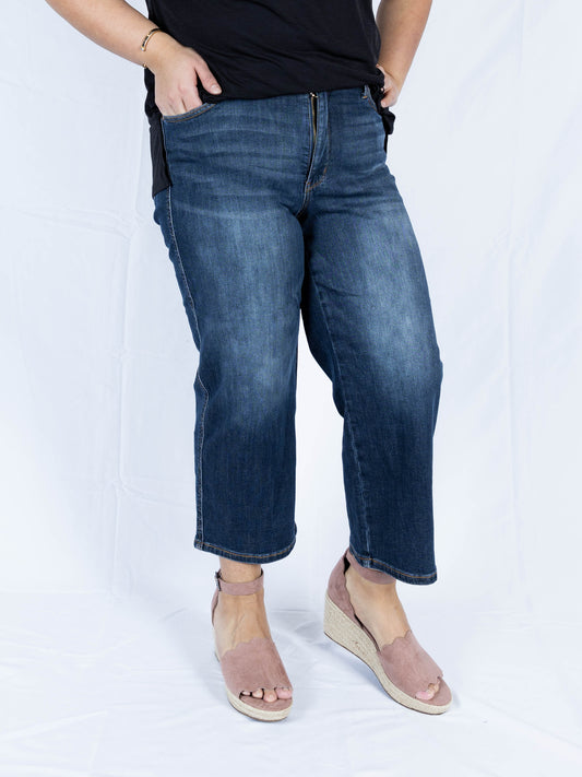 Kicking Up Fun Cropped Flares - Holden Hearts