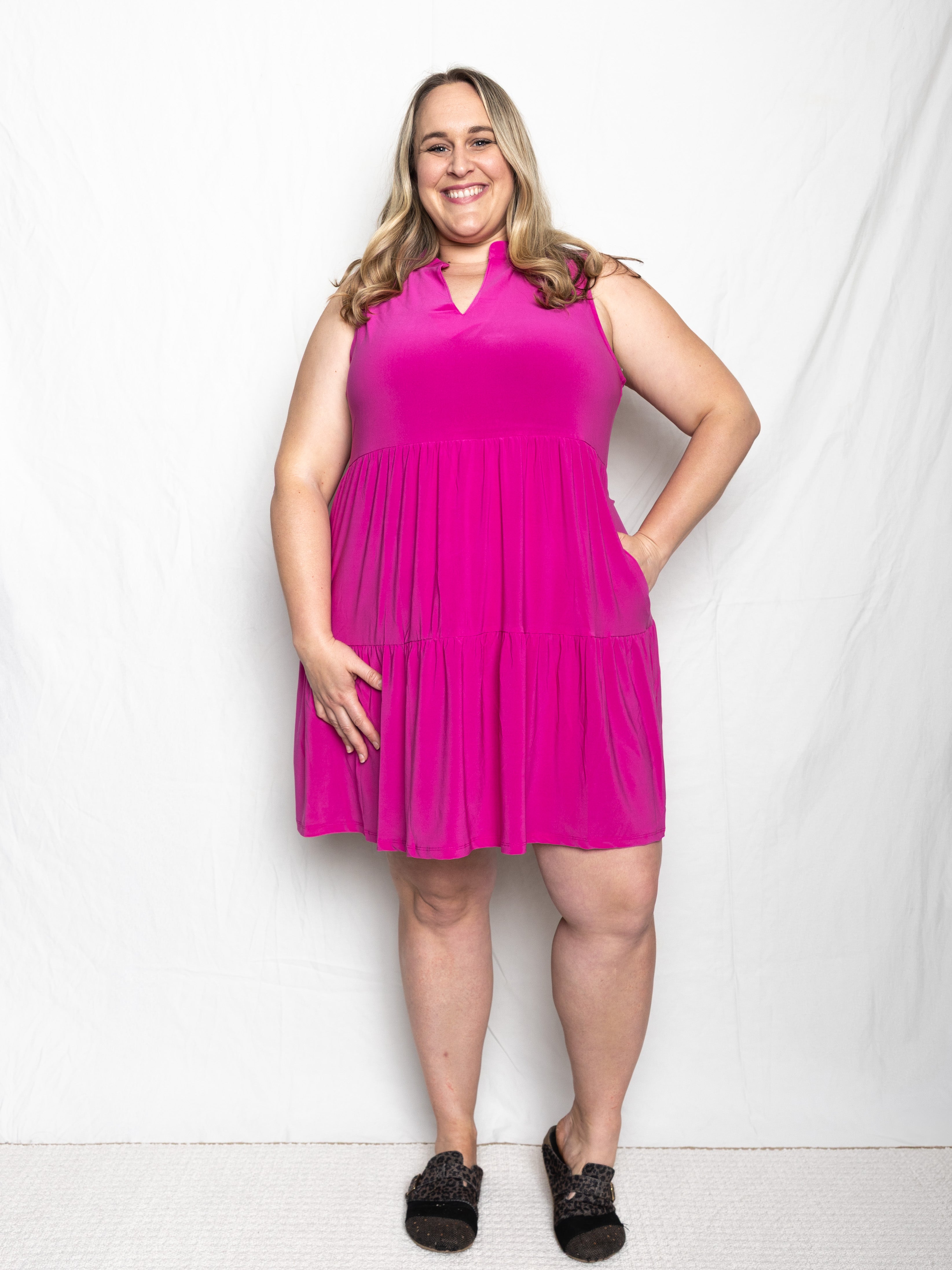 Lizzy Ruffle Dress - Holden Hearts