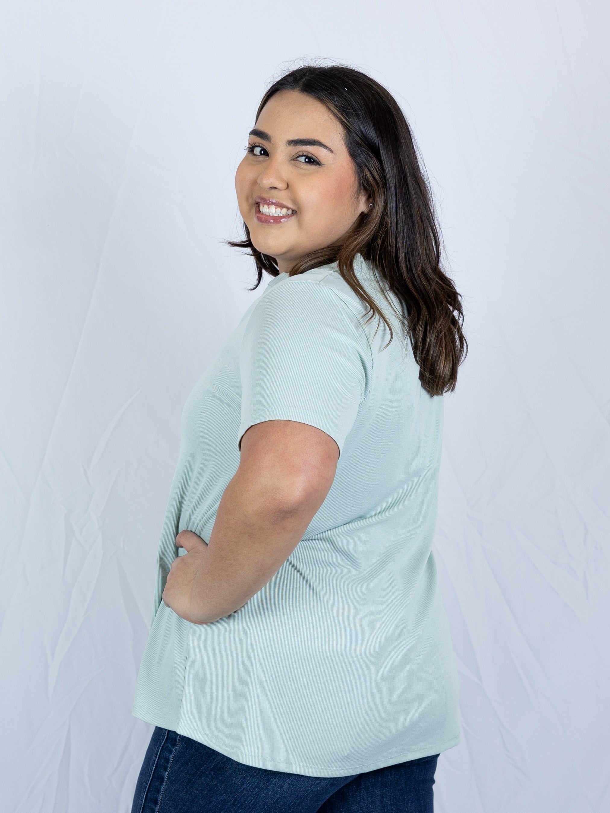 Button Babe Top - Holden Hearts