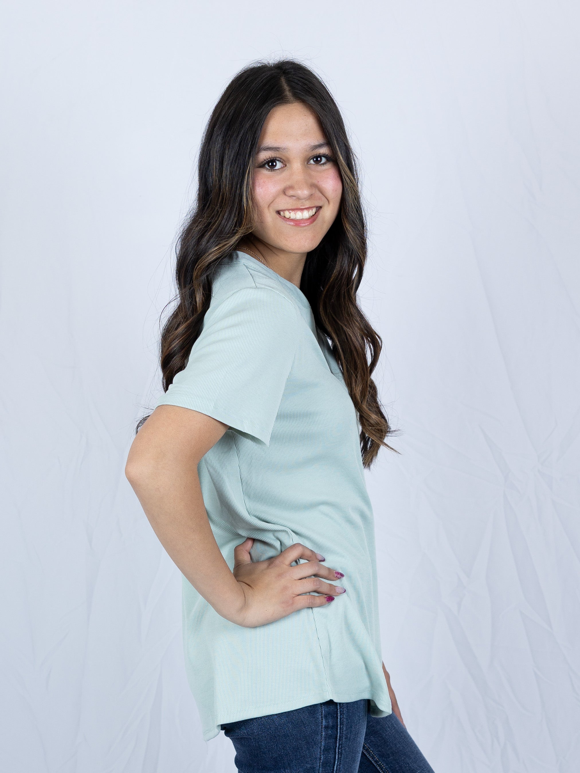 Button Babe Top - Holden Hearts