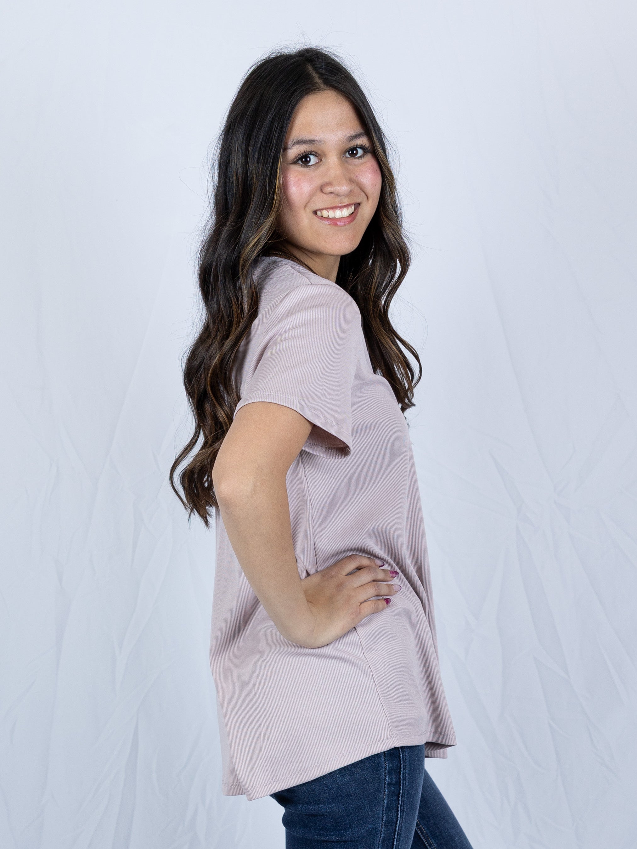 Button Babe Top - Holden Hearts
