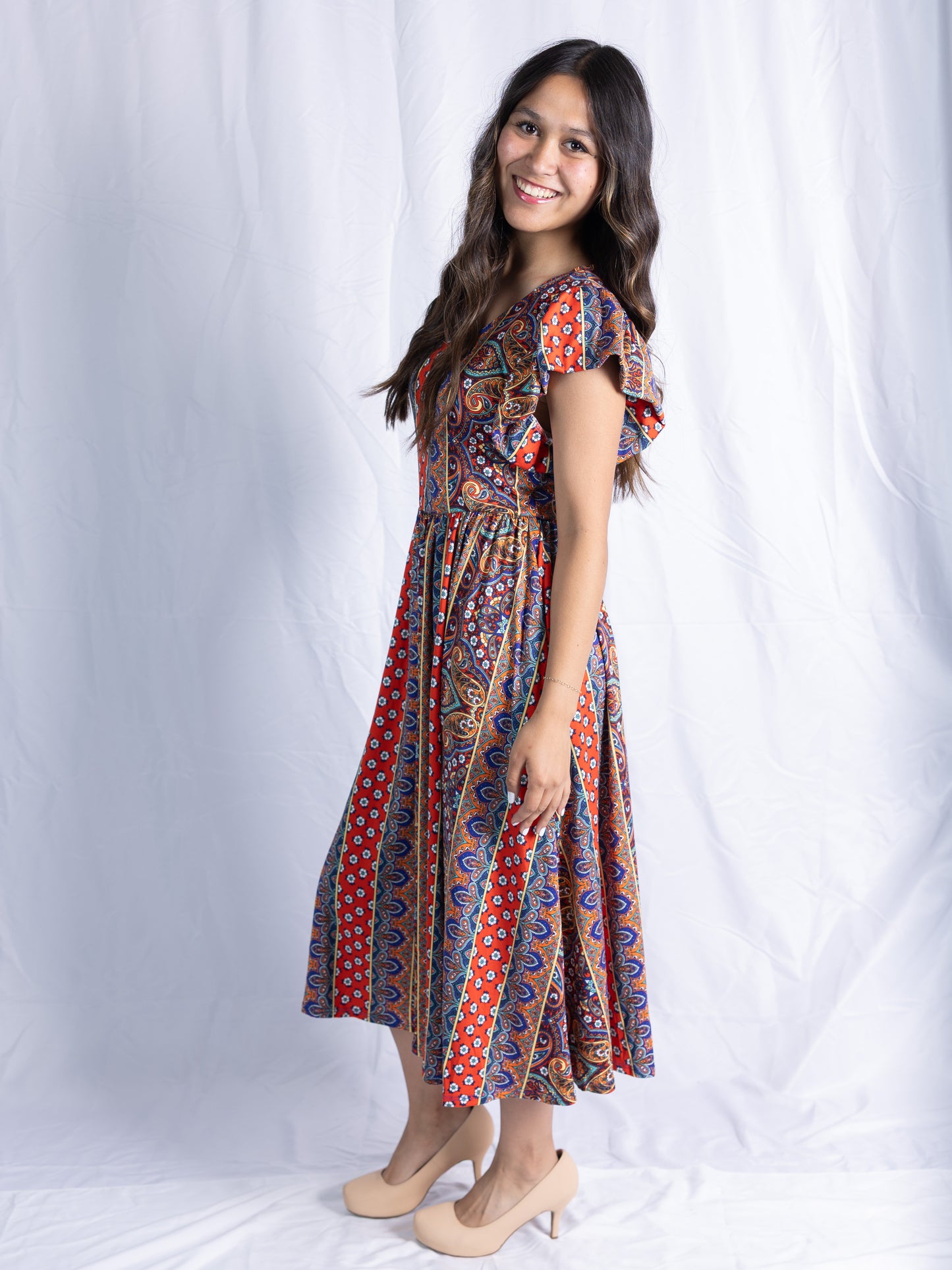 Prairie Paisley Dress
