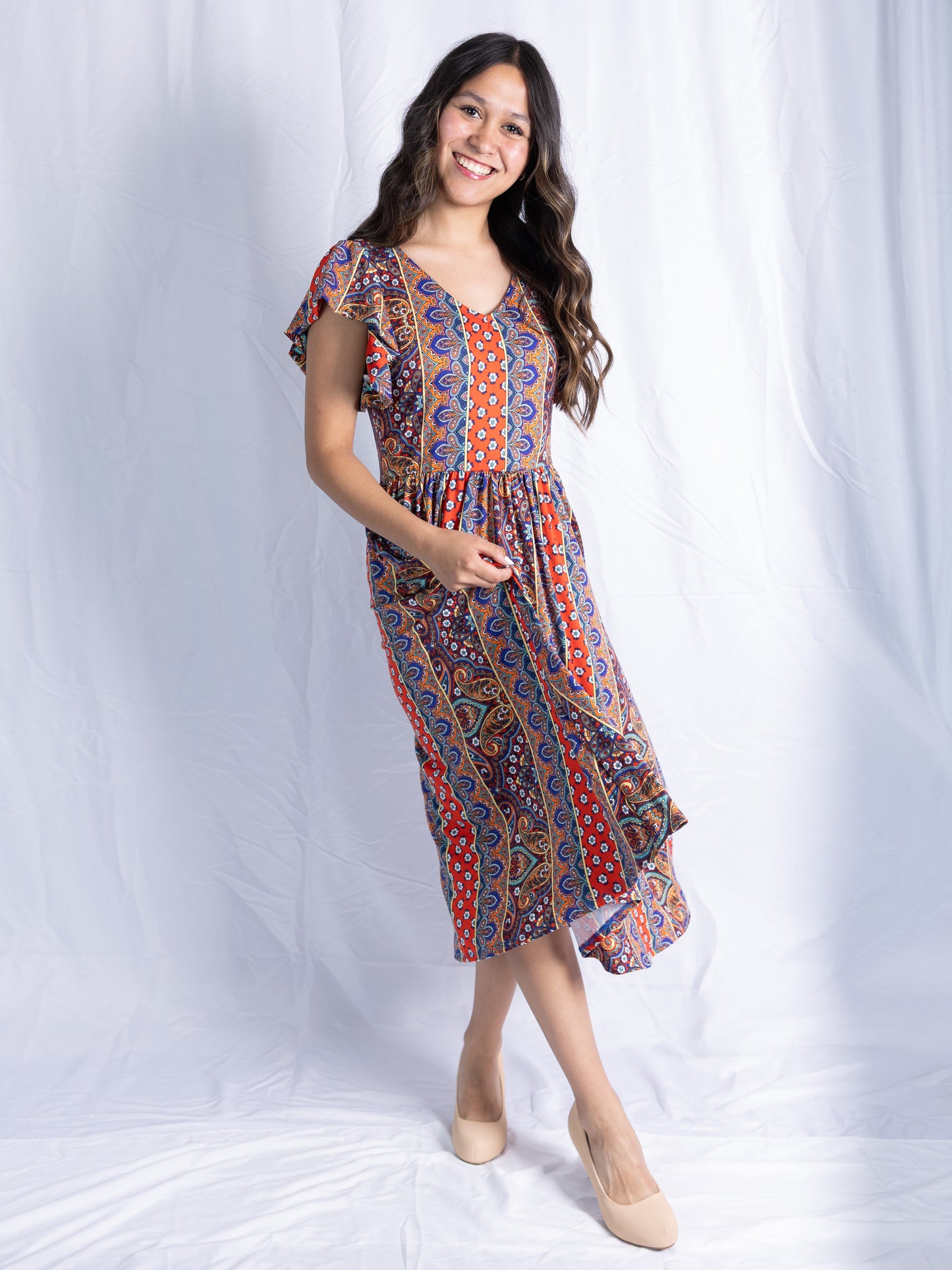 Prairie Paisley Dress