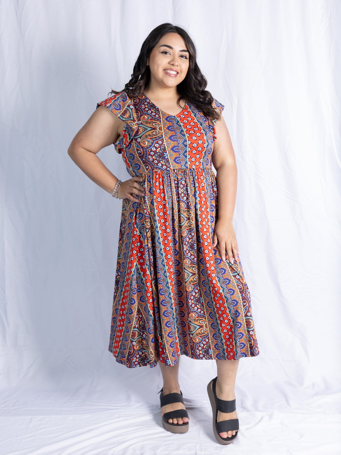 Prairie Paisley Dress