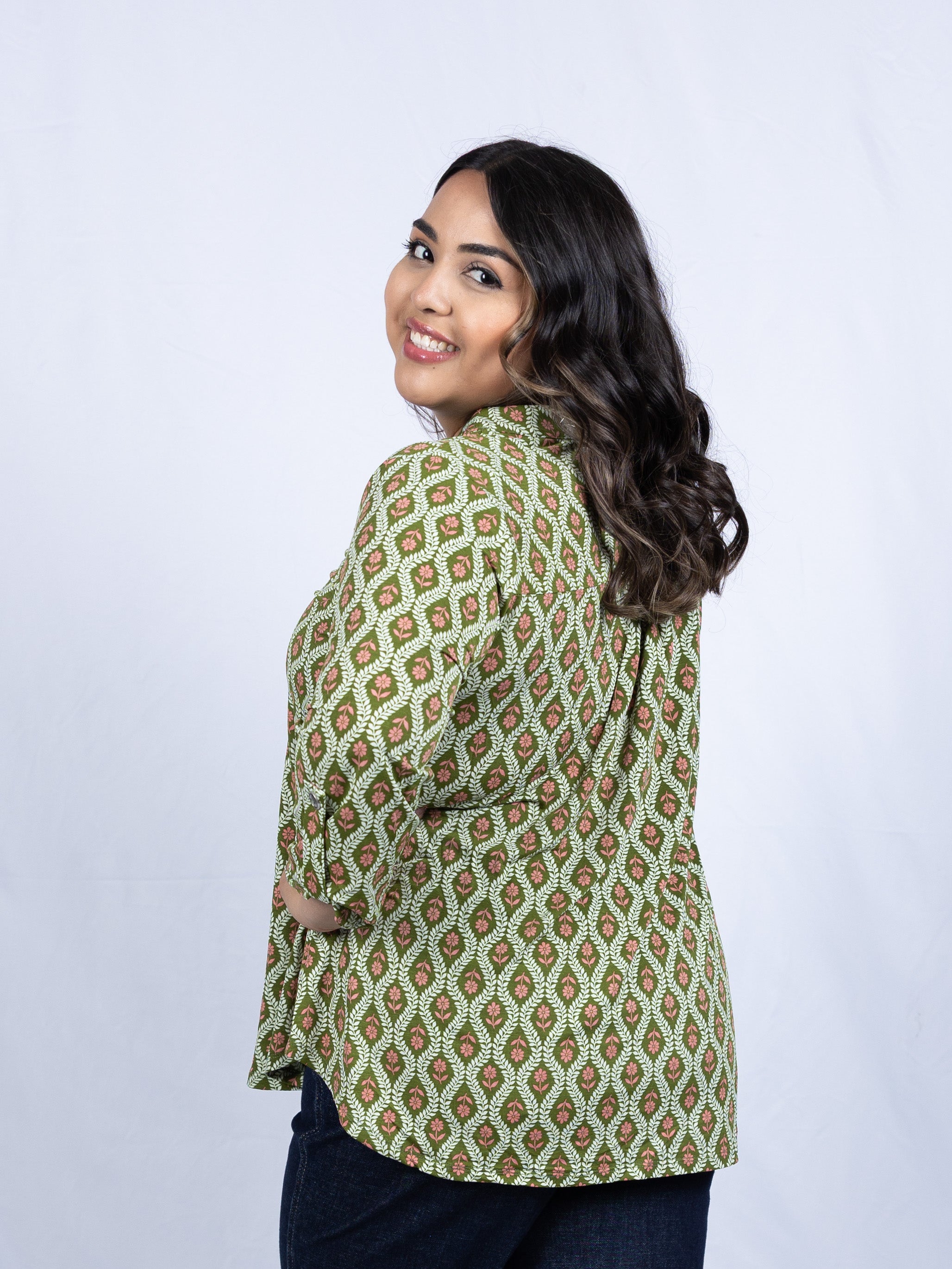 Lizzy 3/4 Sleeve Top