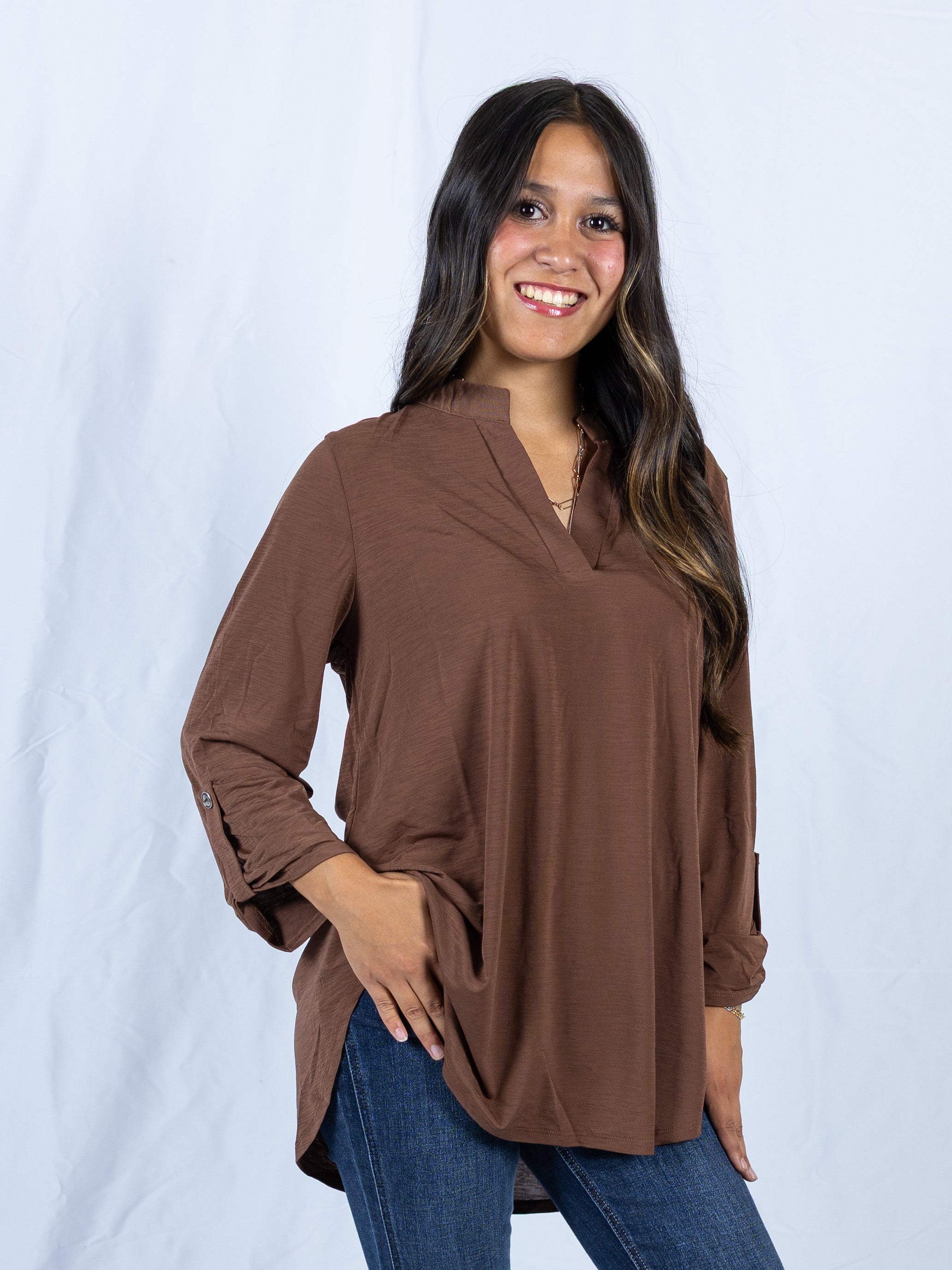 Lizzy 3/4 Sleeve Top
