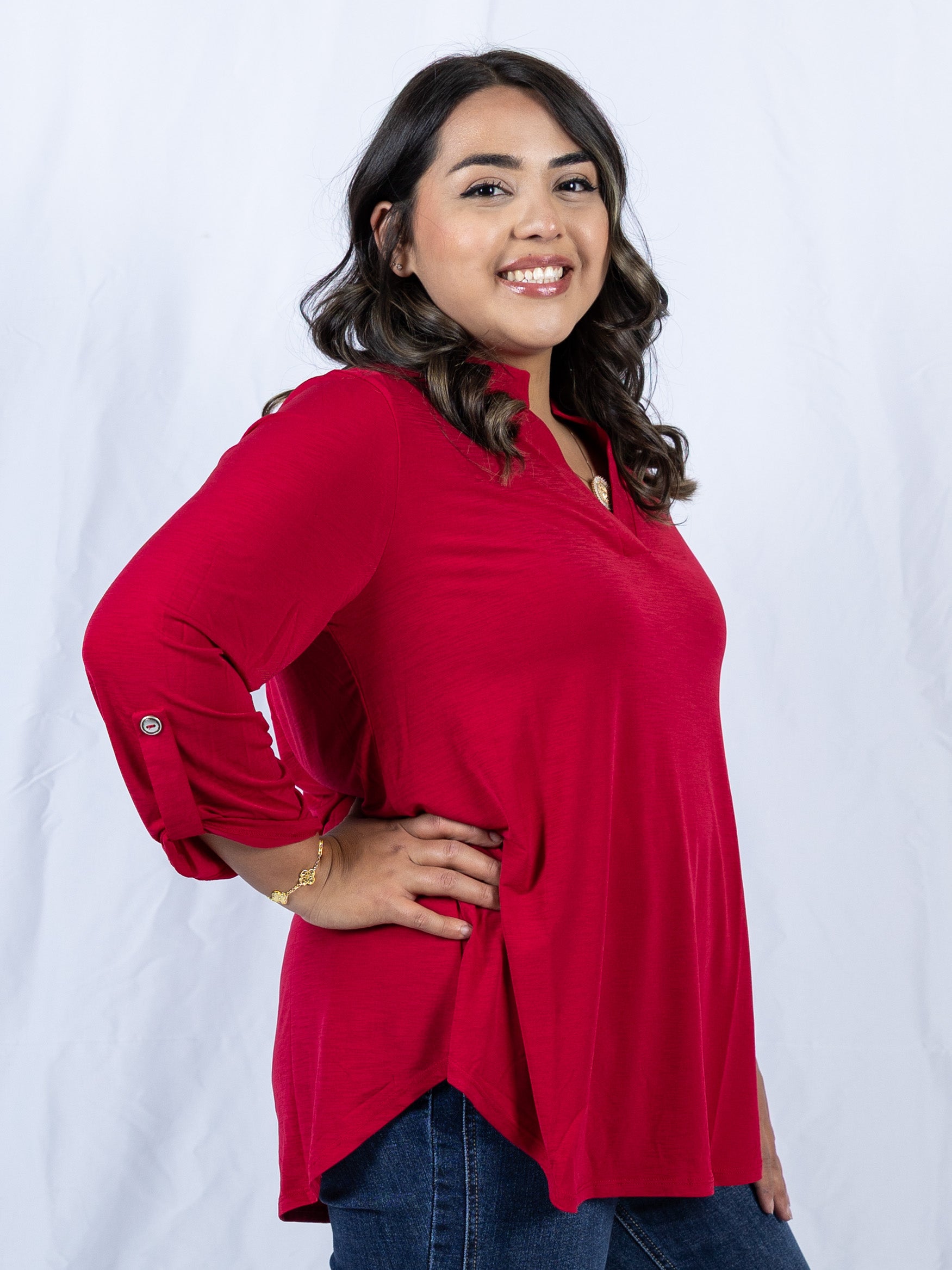 Lizzy 3/4 Sleeve Top