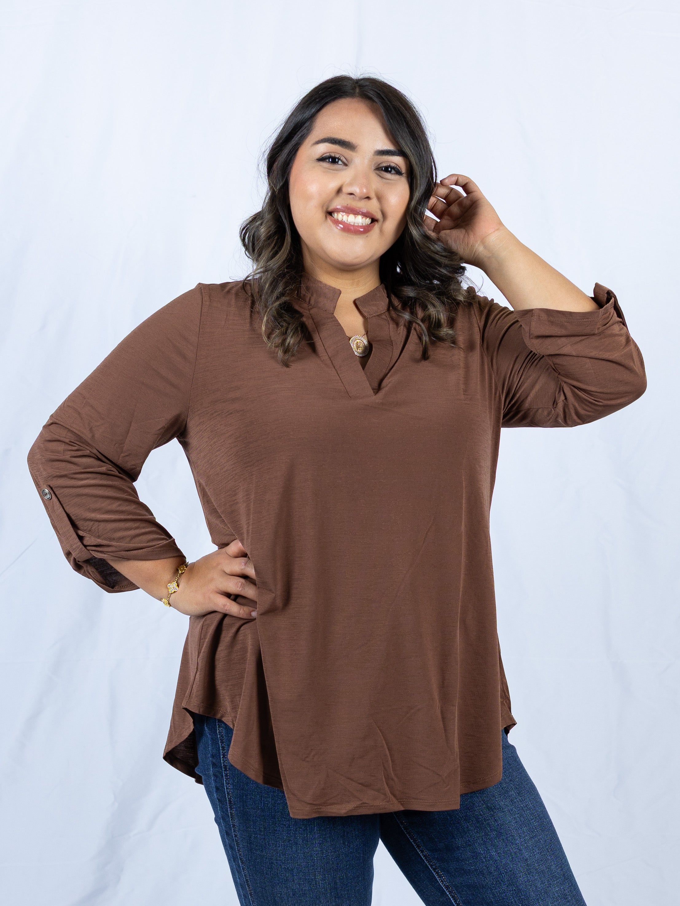Lizzy 3/4 Sleeve Top