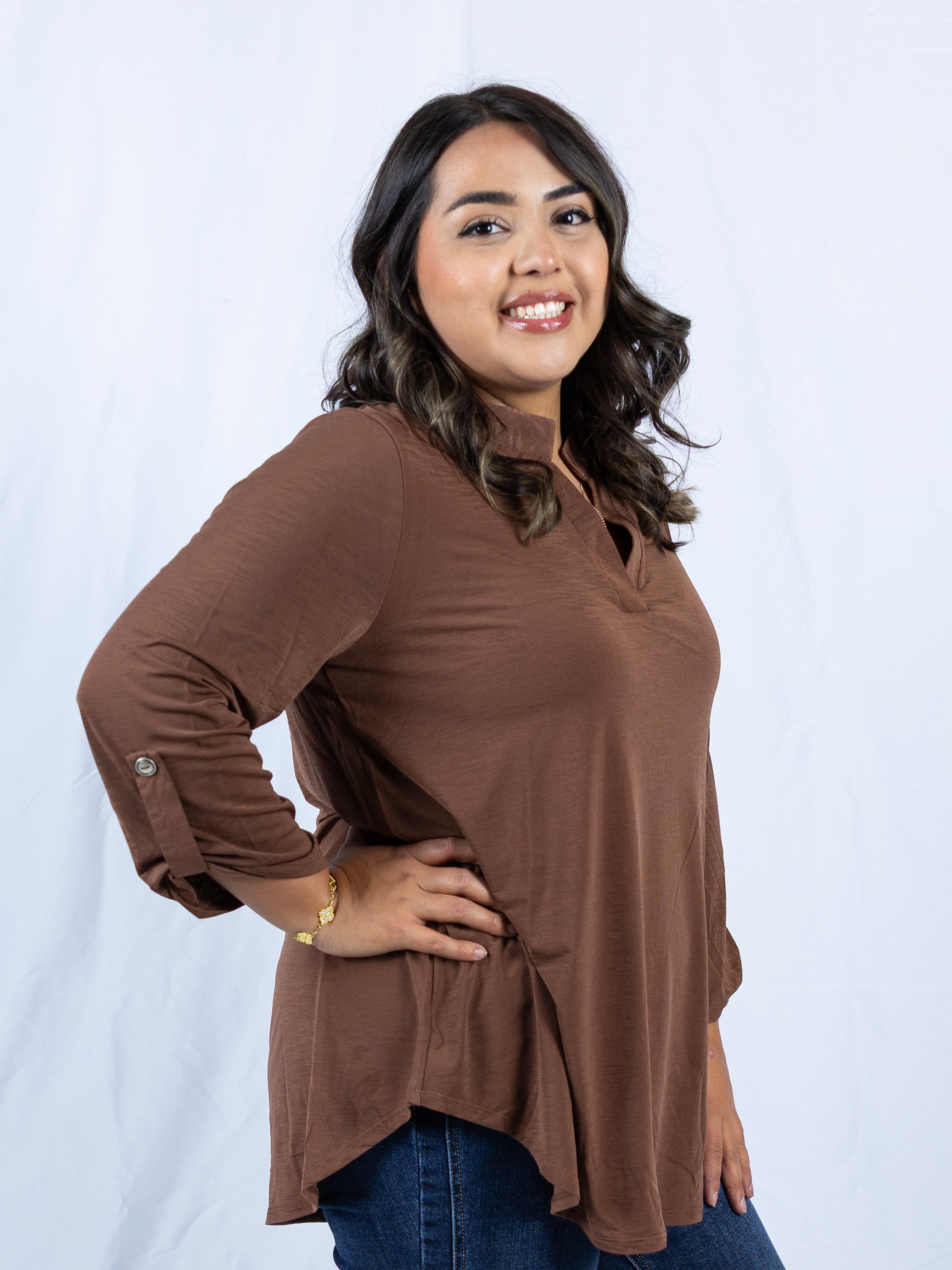 Lizzy 3/4 Sleeve Top