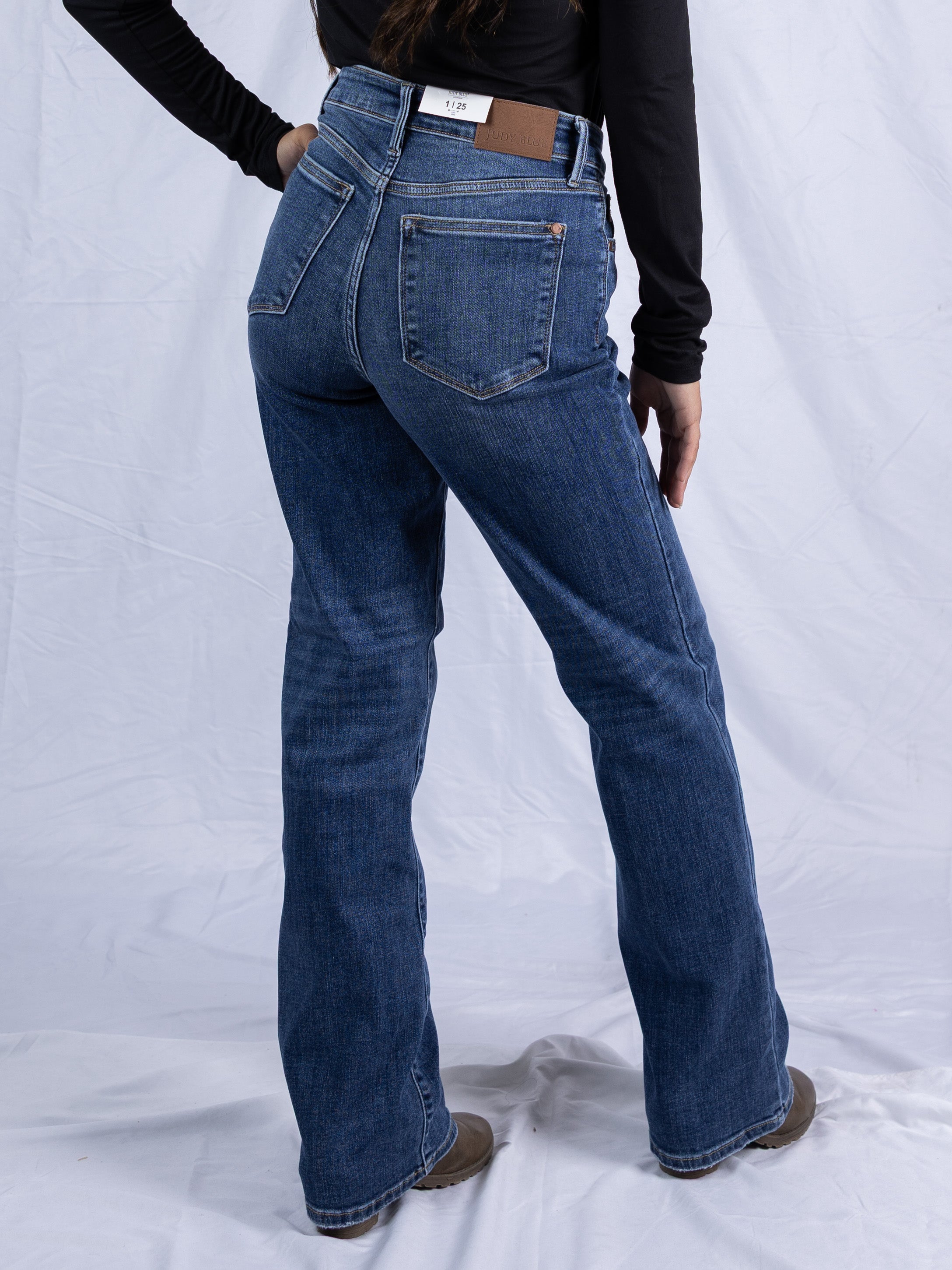 Timeless Blues Straight Leg Jeans