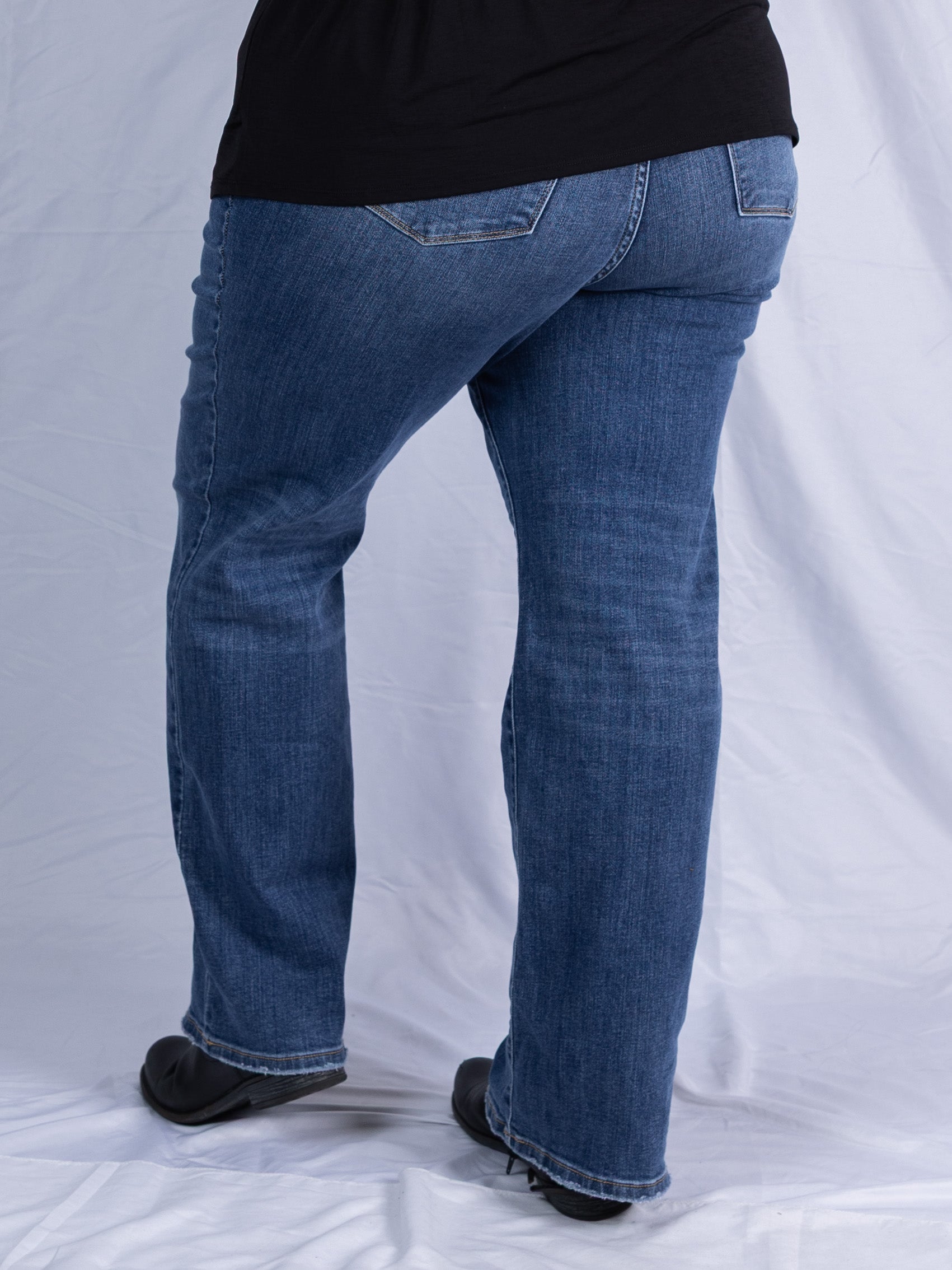 Timeless Blues Straight Leg Jeans