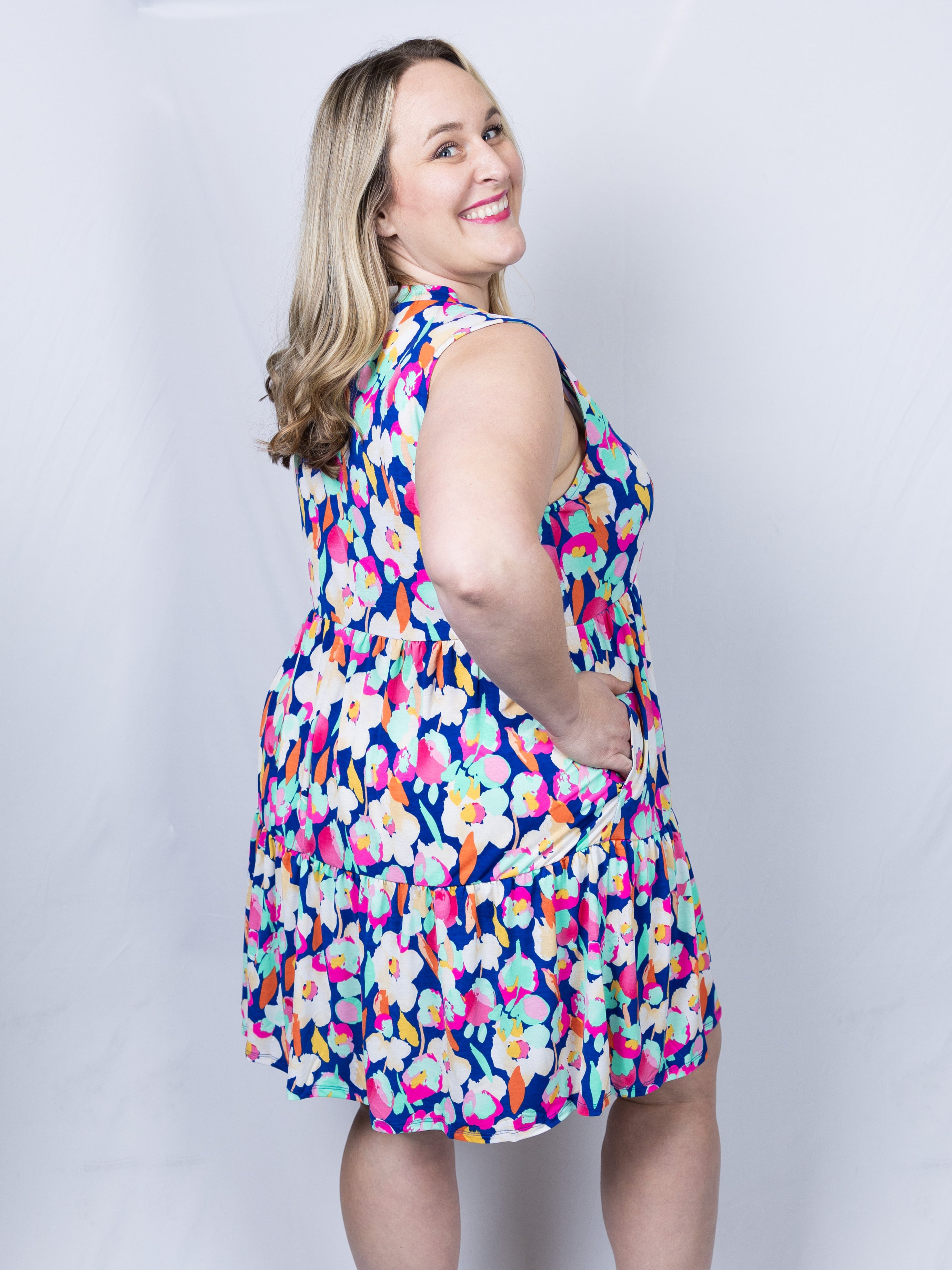 Lizzy Ruffle Dress - Holden Hearts