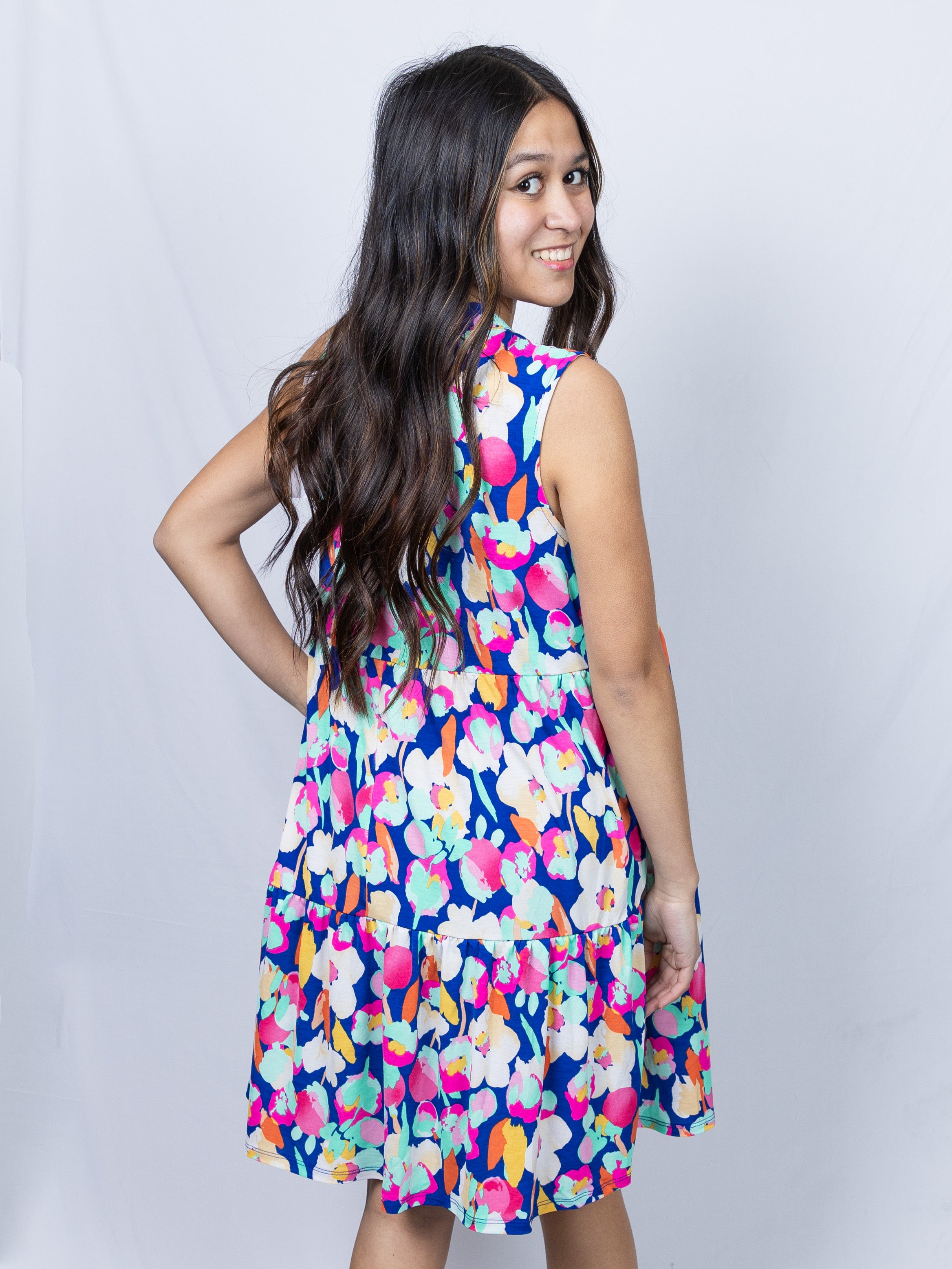 Lizzy Ruffle Dress - Holden Hearts