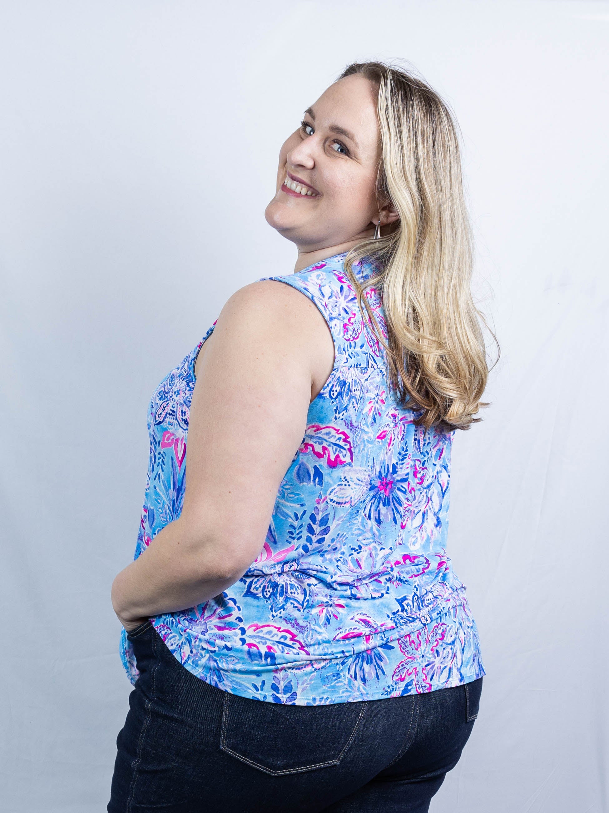 Tropical Dreams Lizzy Tank - Holden Hearts