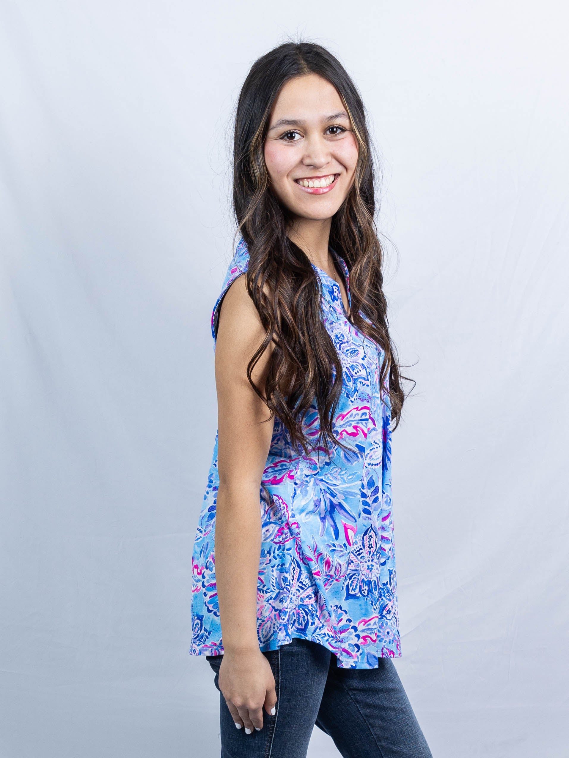 Tropical Dreams Lizzy Tank - Holden Hearts