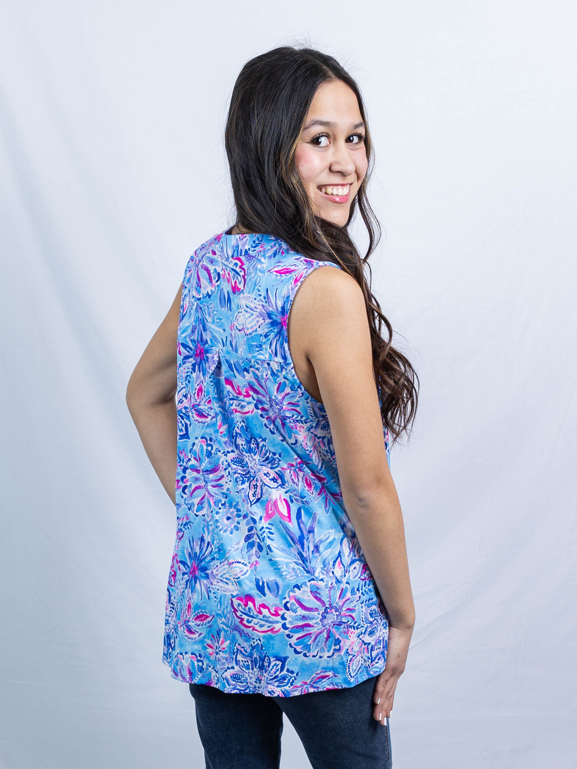 Tropical Dreams Lizzy Tank - Holden Hearts