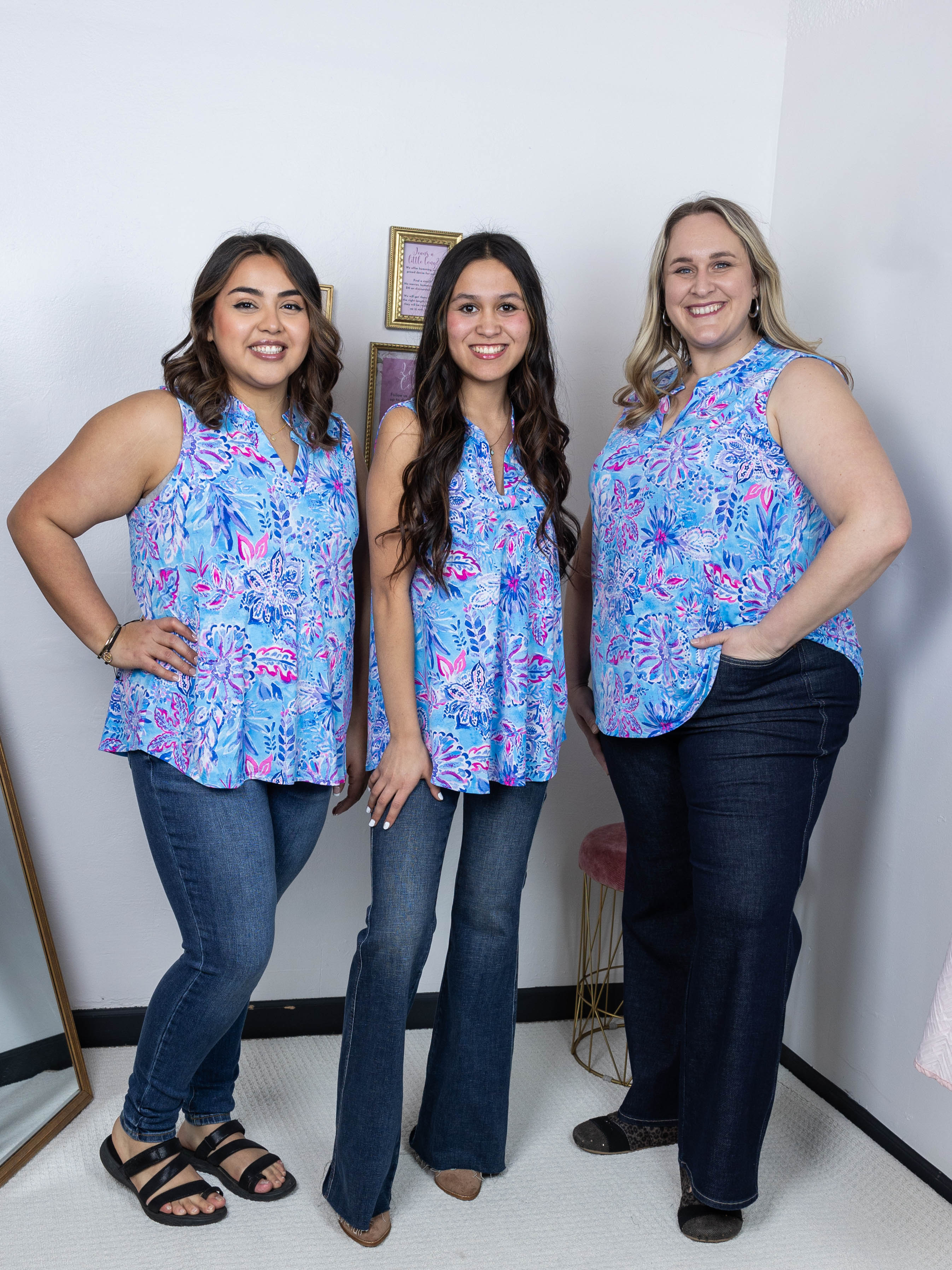 Tropical Dreams Lizzy Tank - Holden Hearts