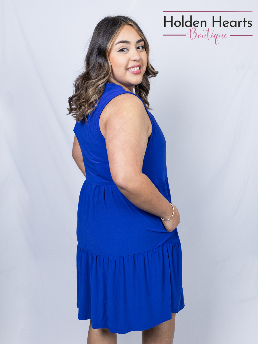 Lizzy Ruffle Dress - Holden Hearts