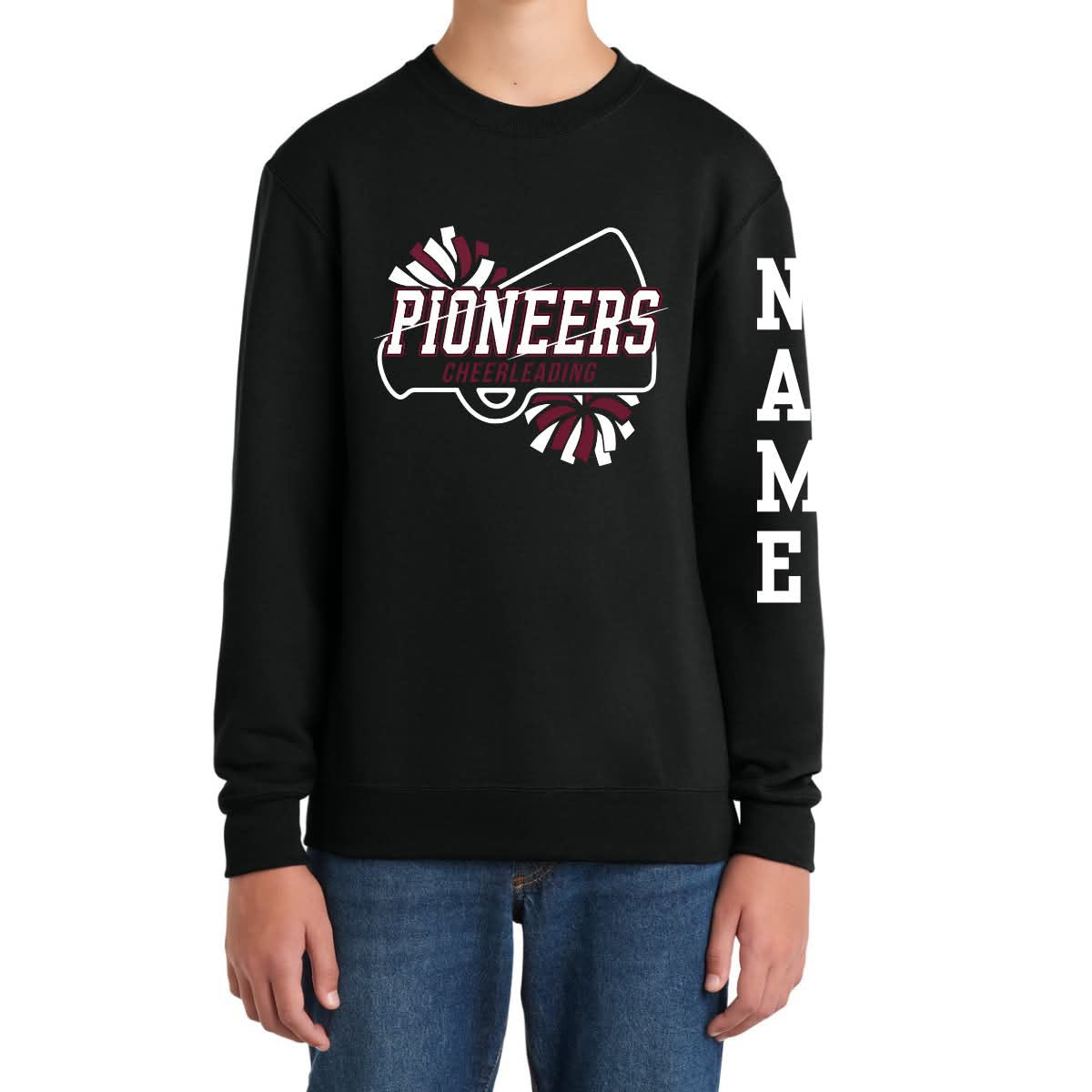 Cheerleading Youth Crewneck