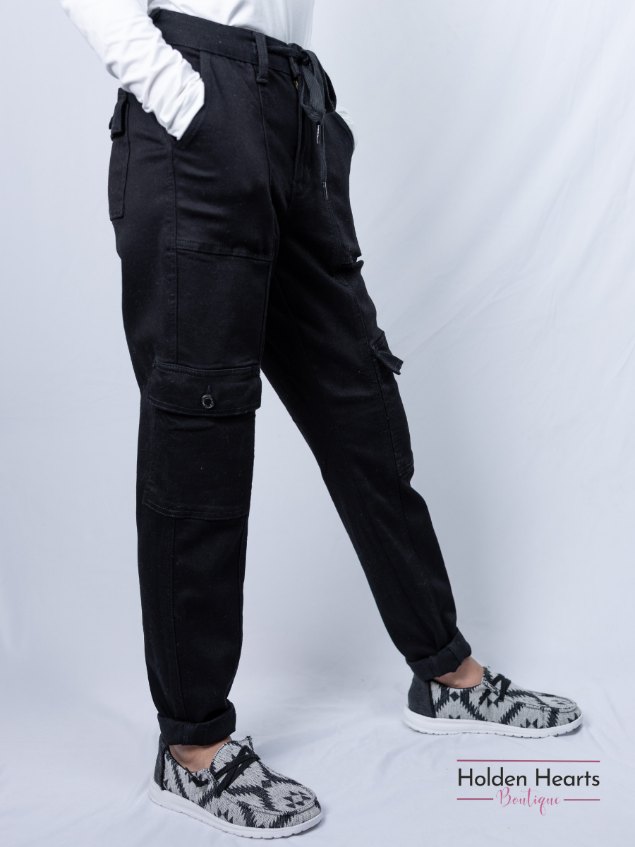 Room for Your Baggage Cargo Joggers - Holden Hearts
