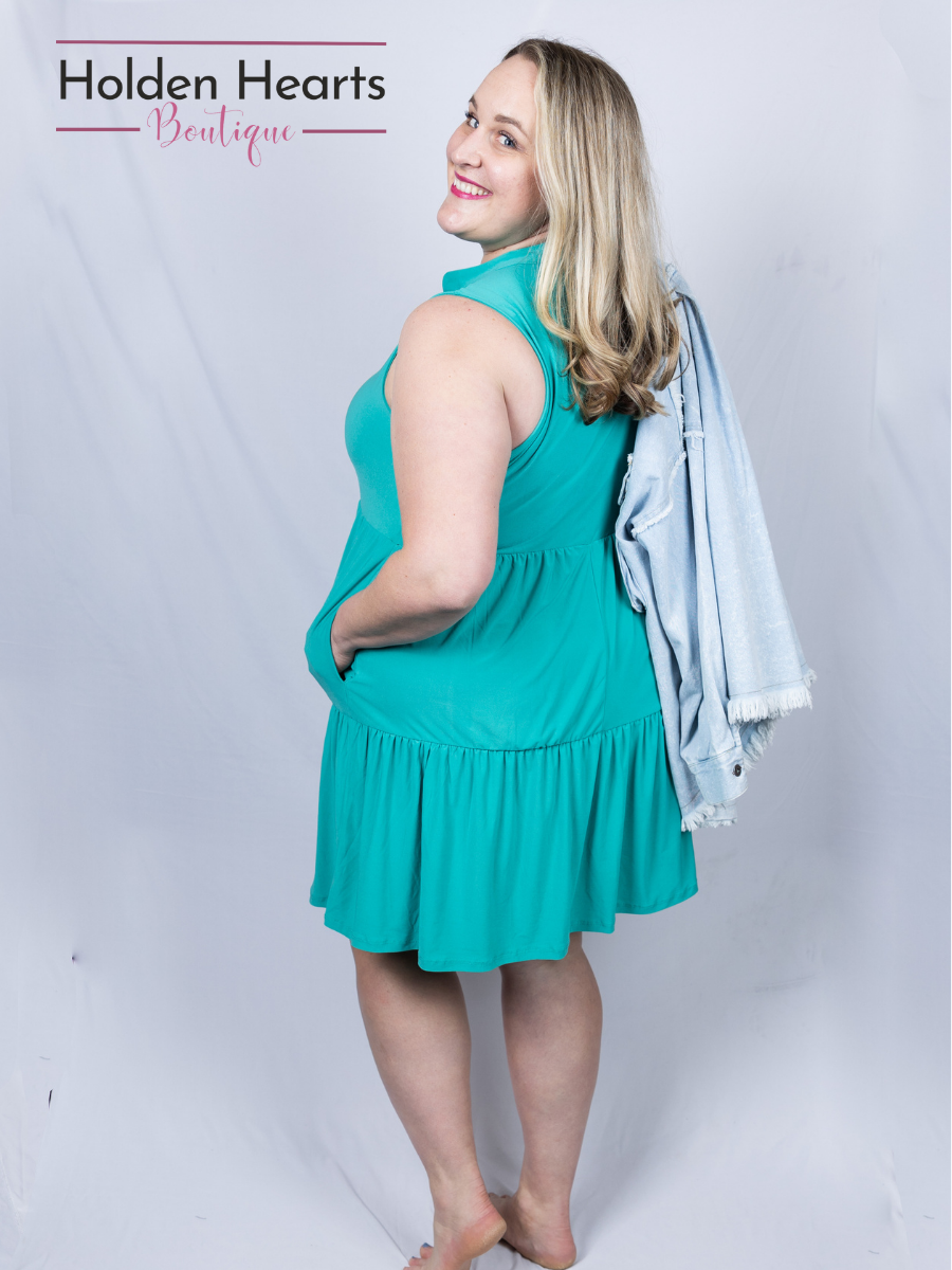 Lizzy Ruffle Dress - Holden Hearts