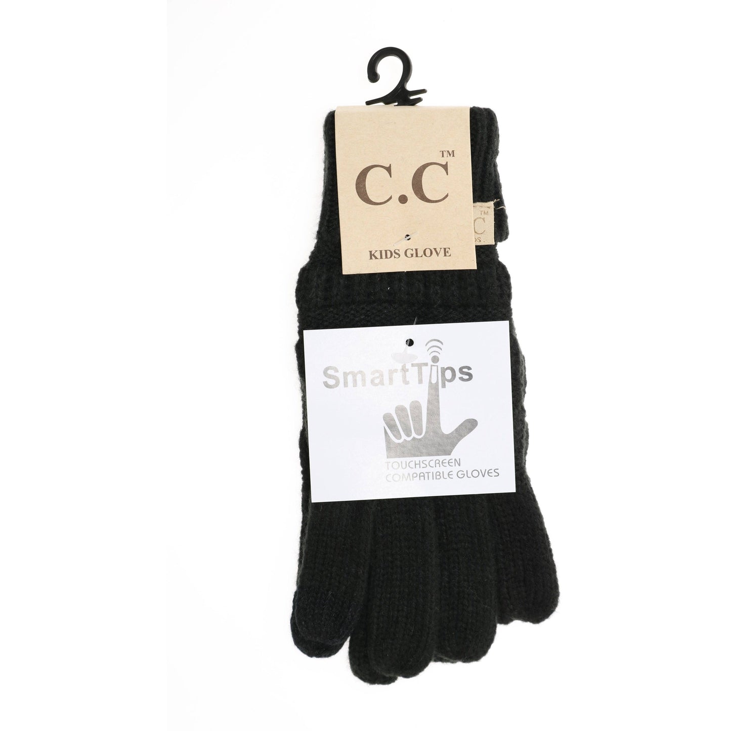KIDS Solid Cable Knit CC Gloves G20KIDS - Holden Hearts