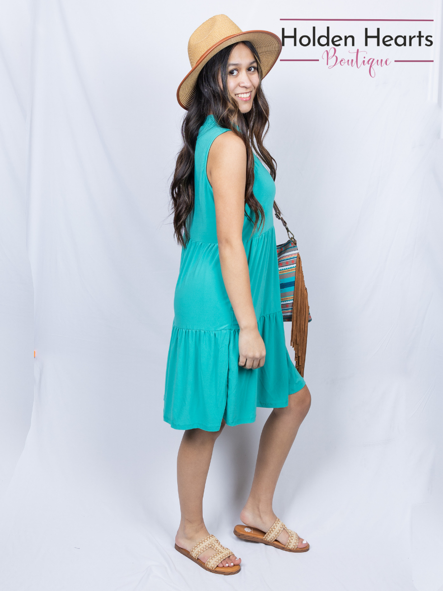 Lizzy Ruffle Dress - Holden Hearts