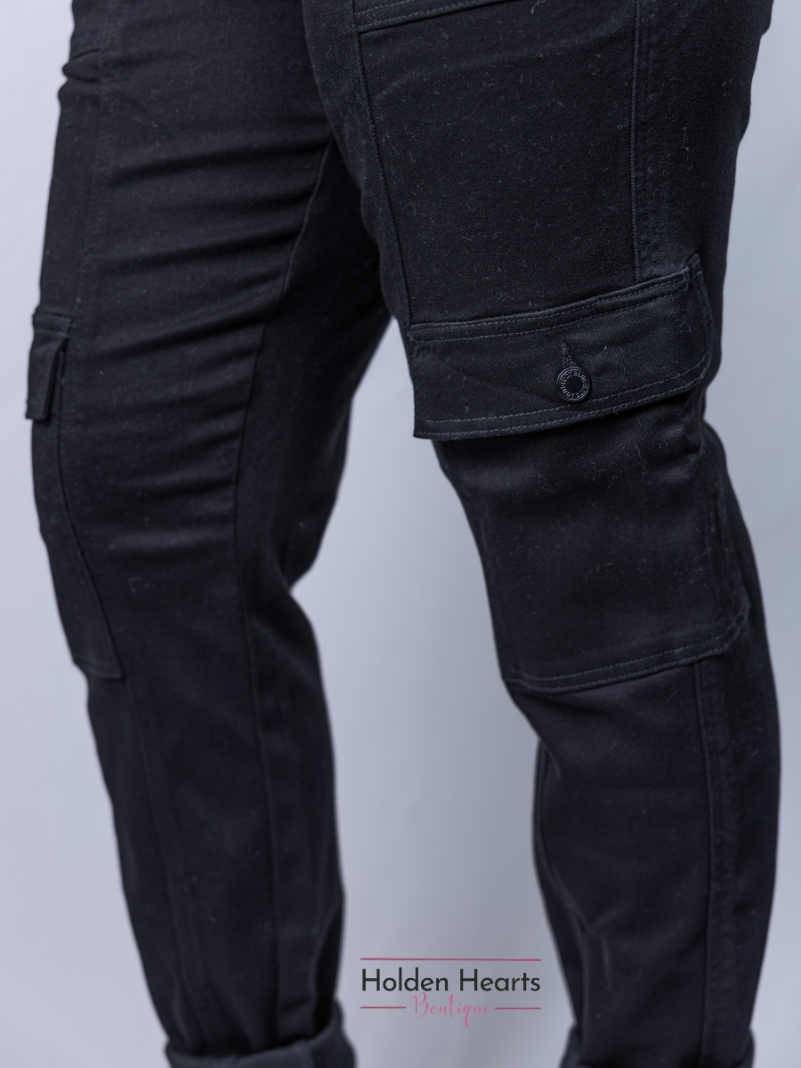 Room for Your Baggage Cargo Joggers - Holden Hearts