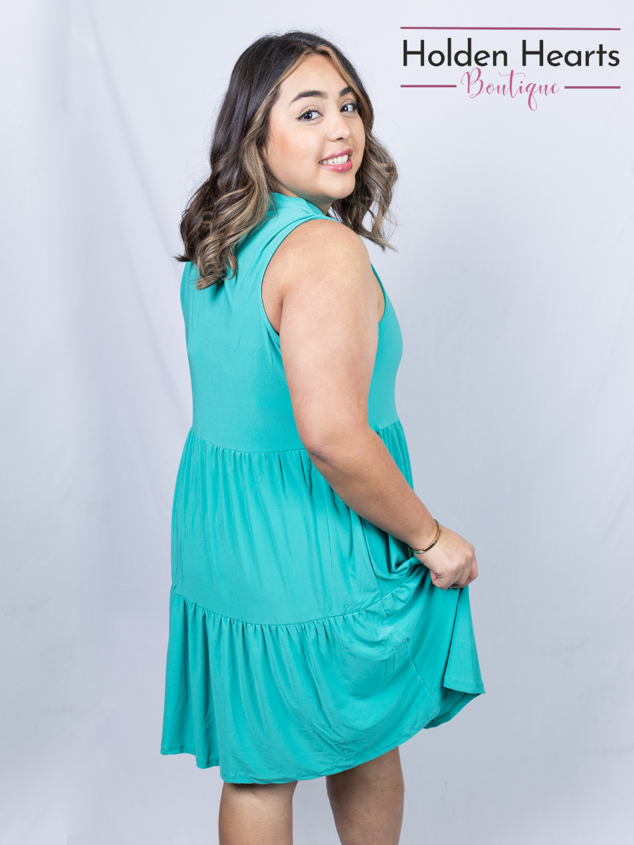 Lizzy Ruffle Dress - Holden Hearts