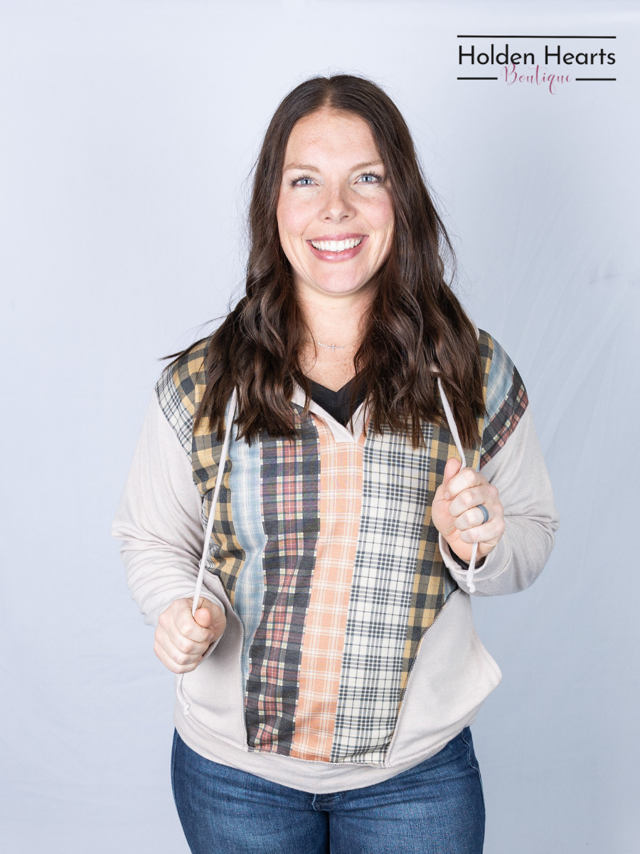 Patchwork Perfection Pullover - Holden Hearts