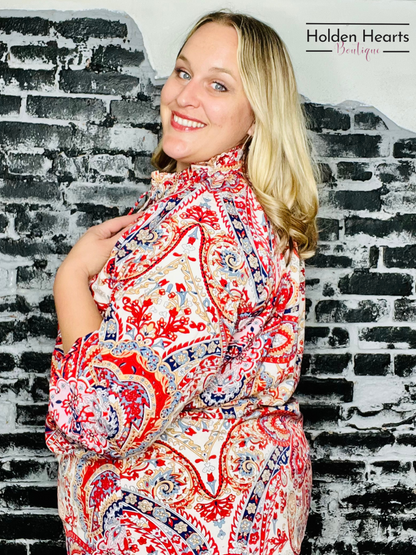Paisley Perfection Blouse - Holden Hearts