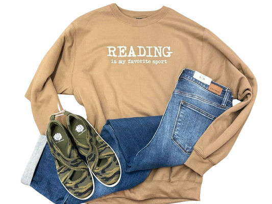 Reading is my Favorite Sport Pullover
