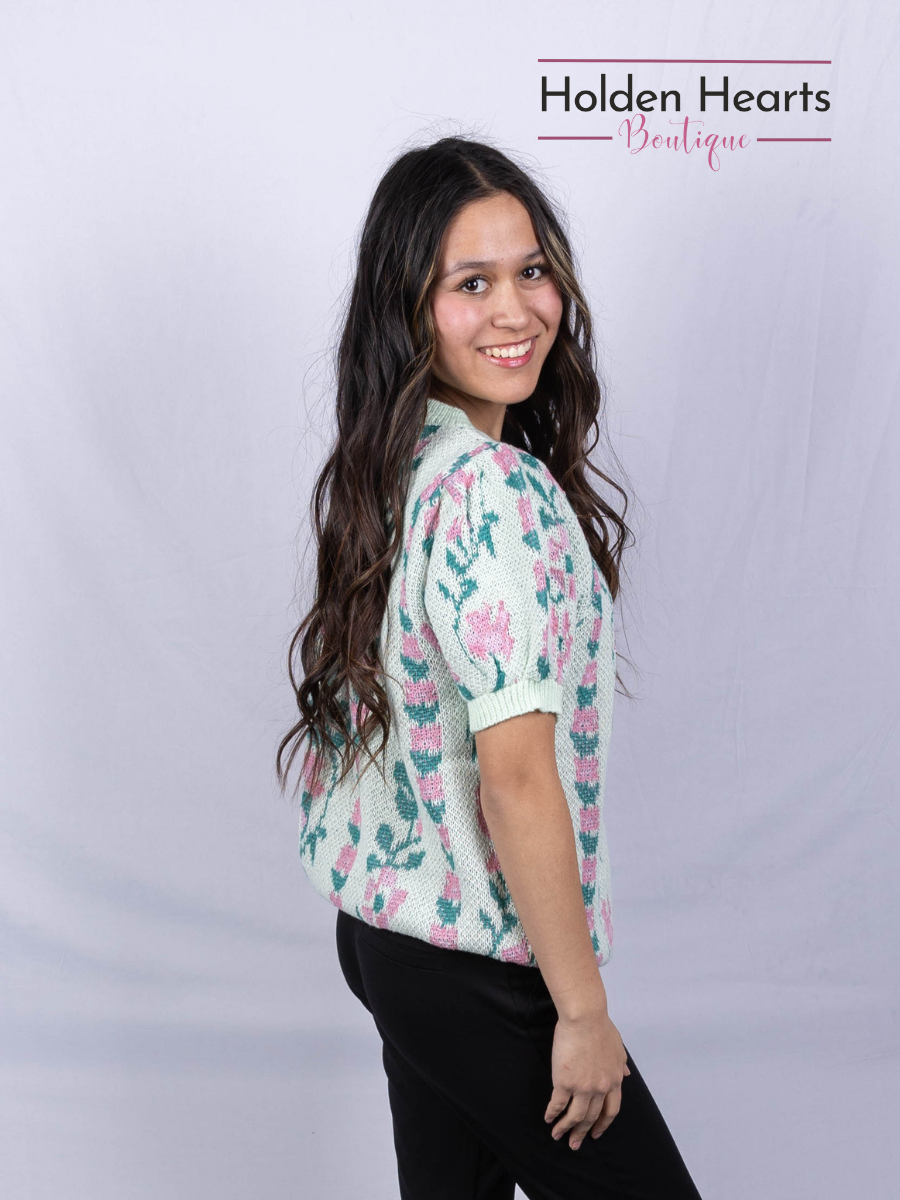 Floral Fresh Sweater - Holden Hearts