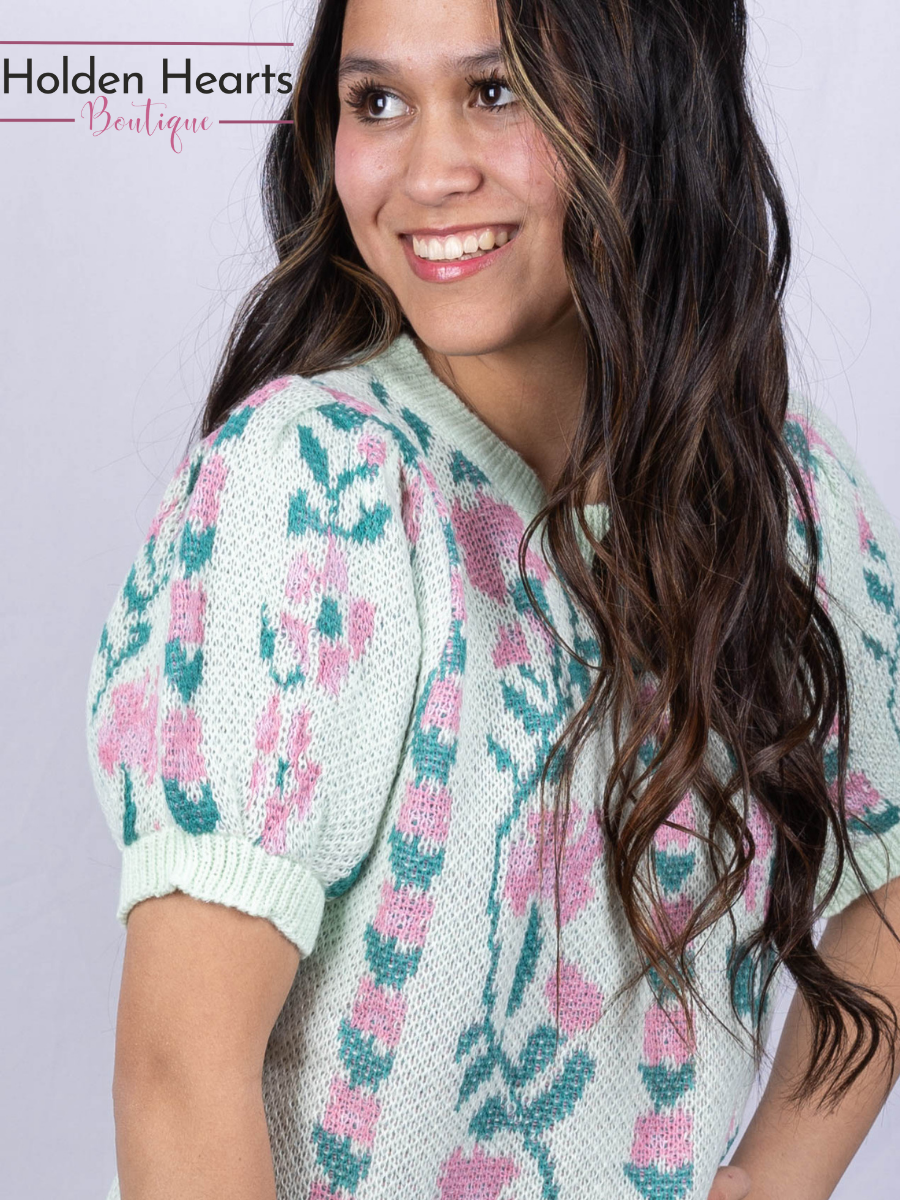 Floral Fresh Sweater - Holden Hearts