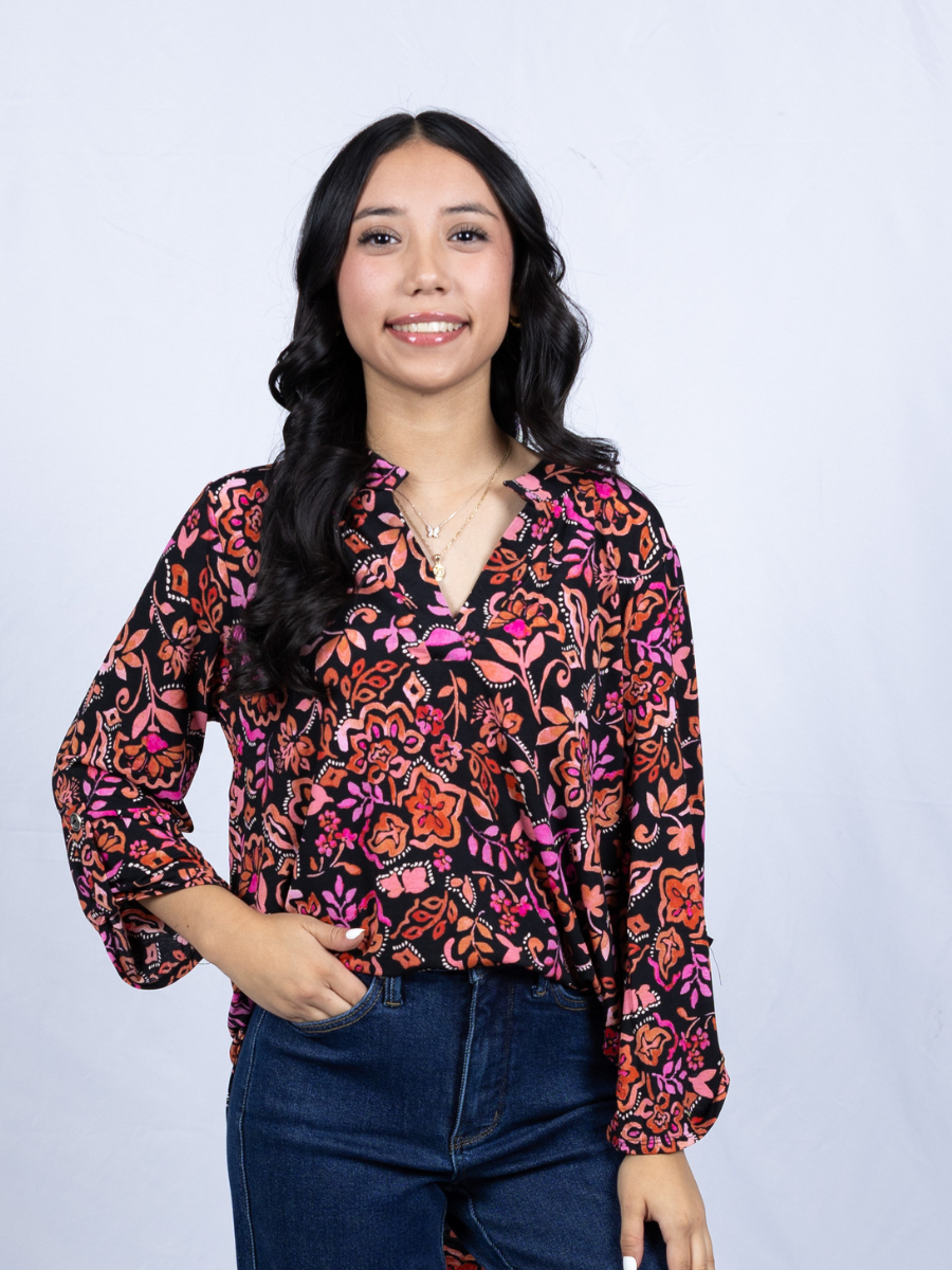 Lizzy 3/4 Sleeve Top