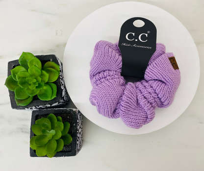 C.C Knit Scrunchie