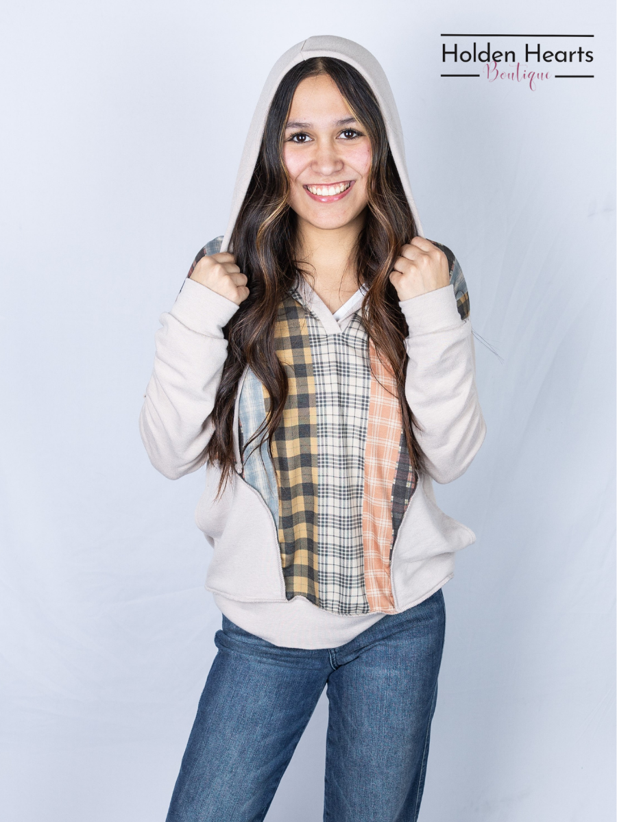 Patchwork Perfection Pullover - Holden Hearts