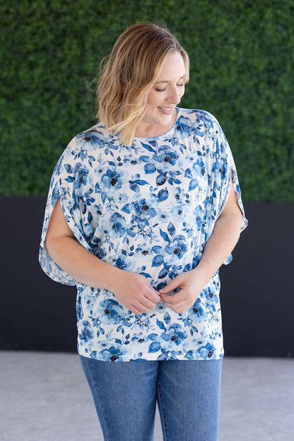IN STOCK Darcy Dolman - Sapphire Floral FINAL SALE