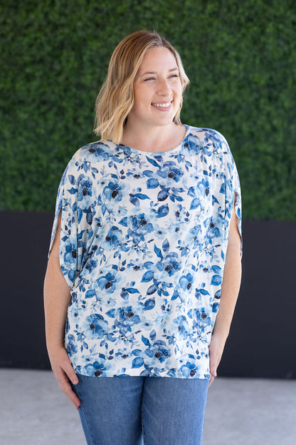 IN STOCK Darcy Dolman - Sapphire Floral FINAL SALE