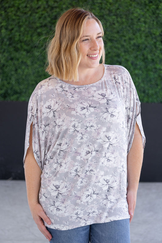IN STOCK Darcy Dolman - Vintage Grey Floral FINAL SALE