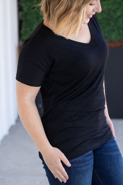 IN STOCK Chloe Cozy Top - Black FINAL SALE