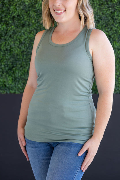 IN STOCK Ava Tank - Sage FINAL SALE