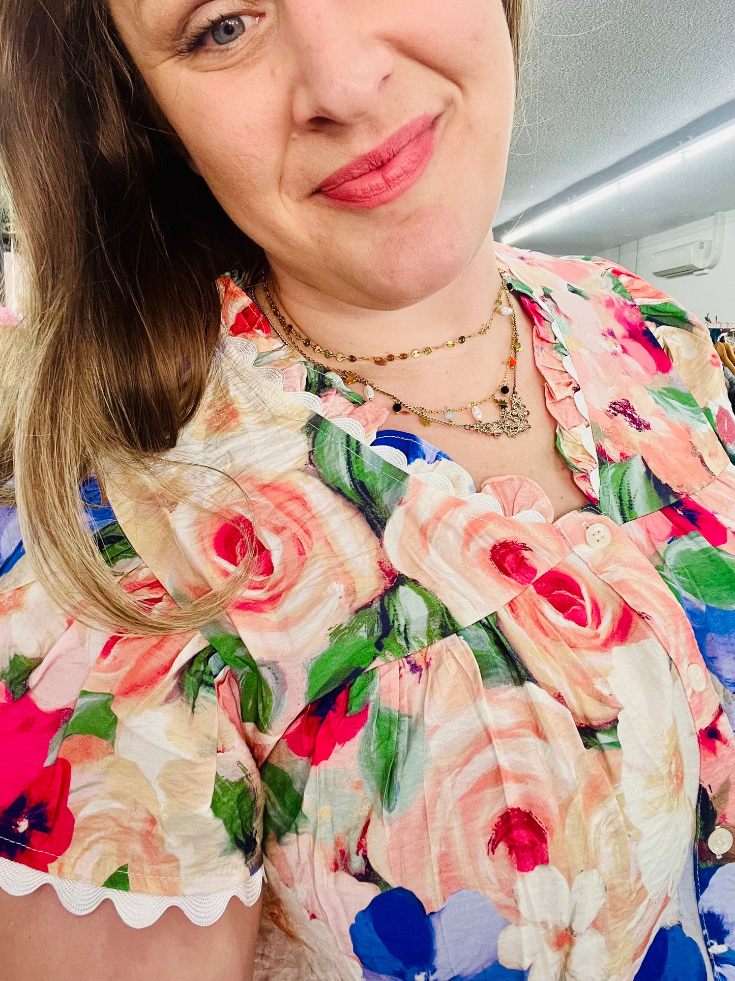 Fresh Start Floral Blouse