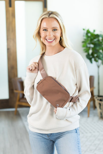 IN STOCK Bum Bag - Brown FINAL SALE