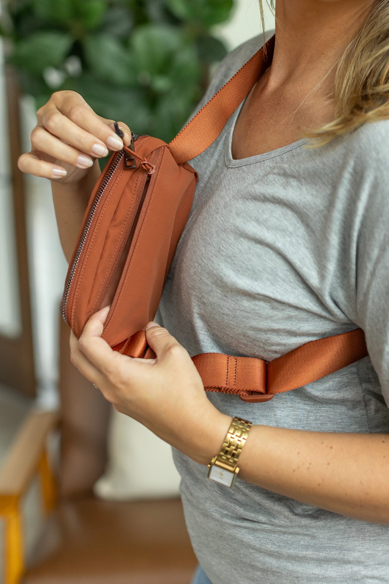 IN STOCK Bum Bag - Rust FINAL SALE
