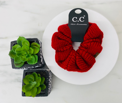C.C Knit Scrunchie