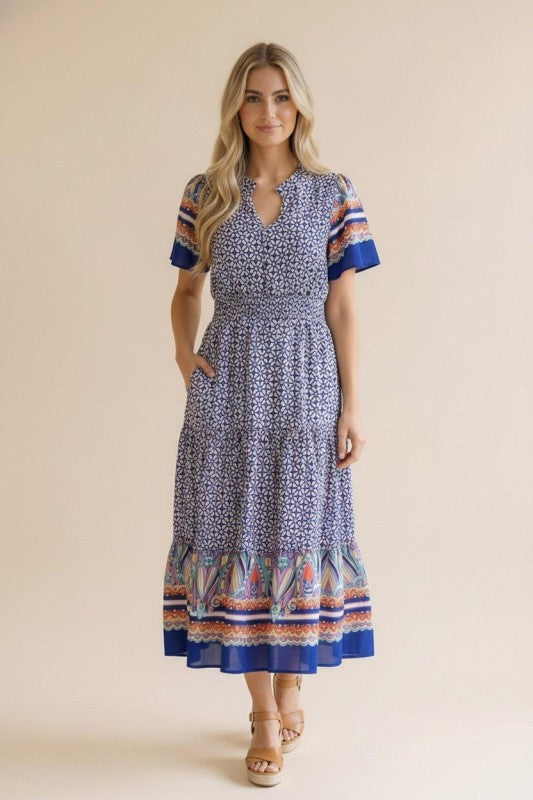 Blue Skies and Boardwalks Dress