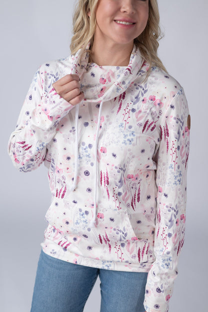 IN STOCK Soft Funnel Neck - Wildflower Gardens