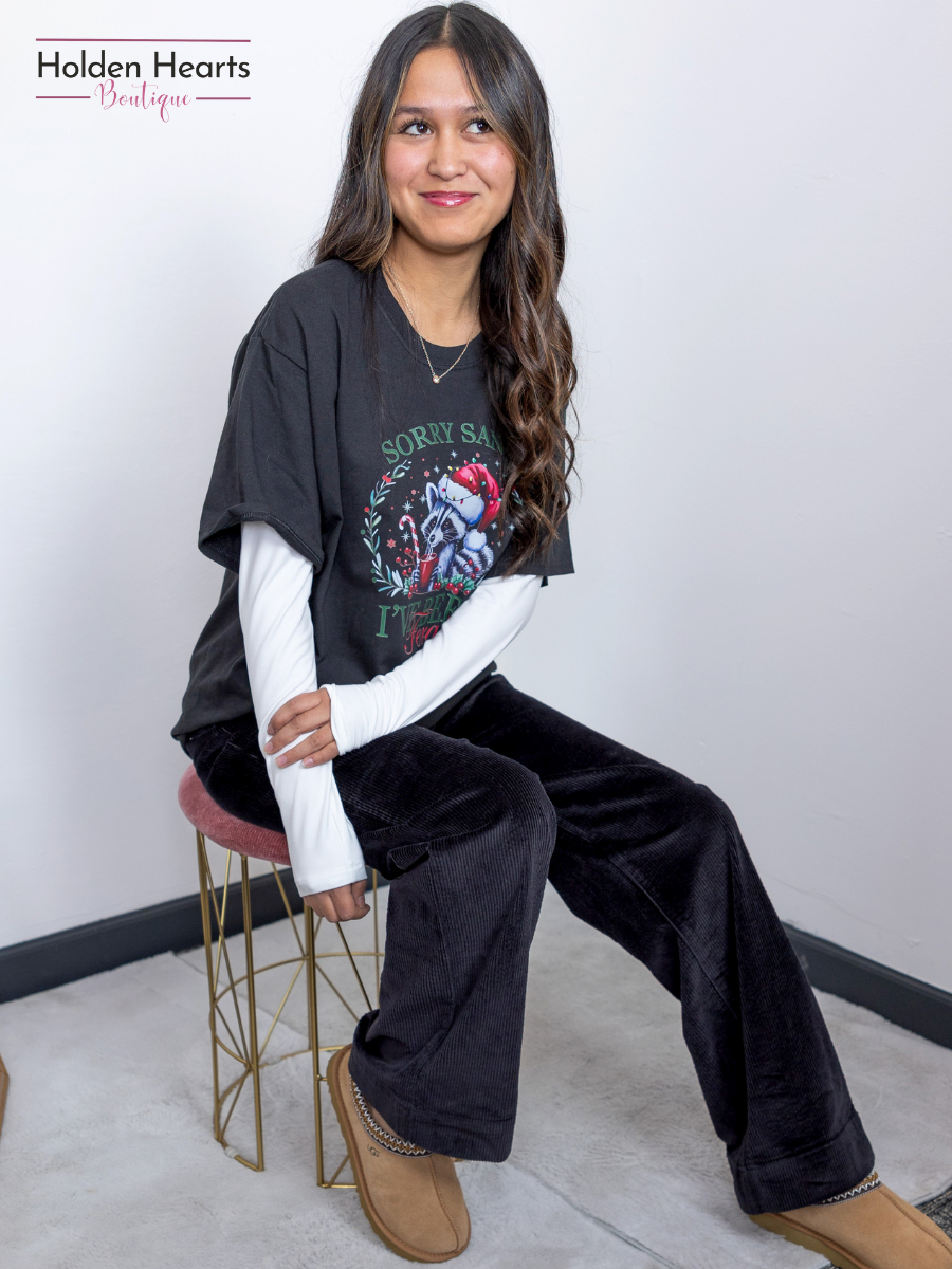 Feeling Luxurious Wide Leg Trousers - Holden Hearts