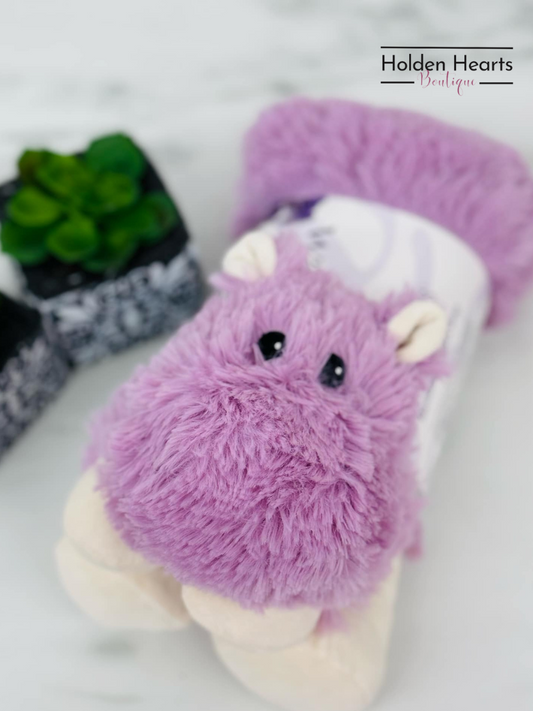 Hippo Wrap Warmies - Holden Hearts